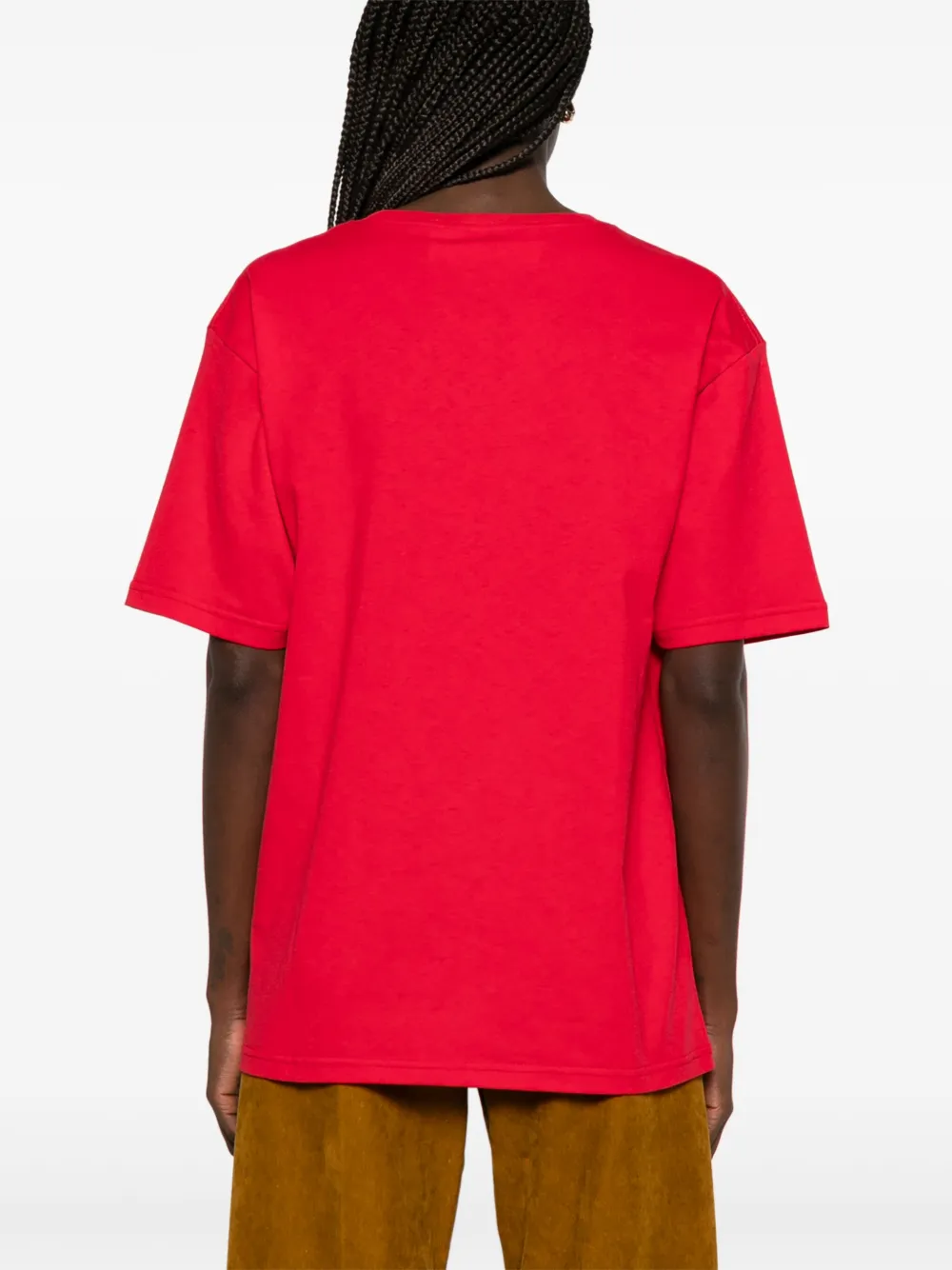 Valentino Garavani T-shirt met logoprint Rood