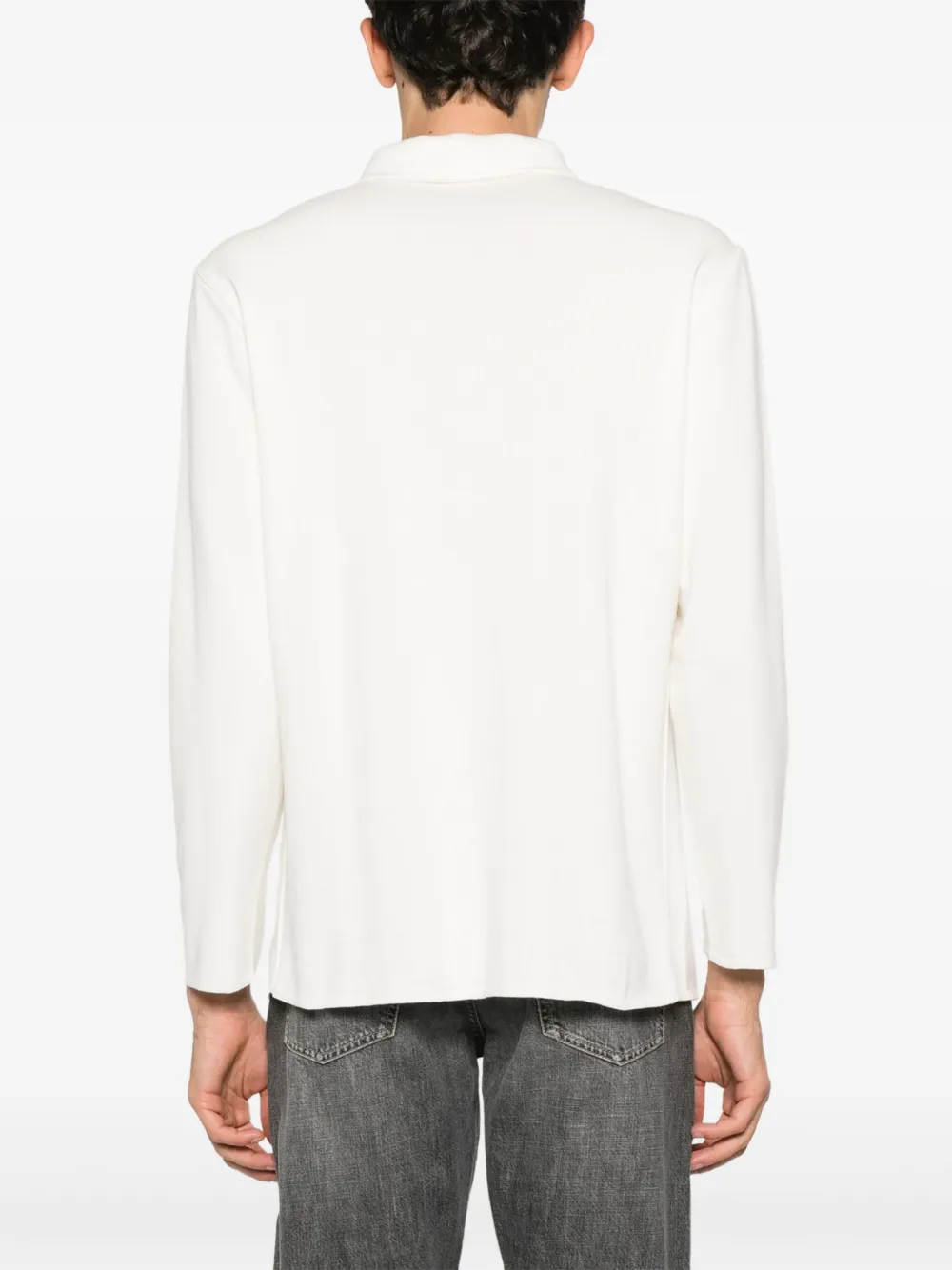 Lardini Geribbeld shirtjack Wit