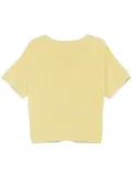 Fabiana Filippi boat-neck top - Yellow