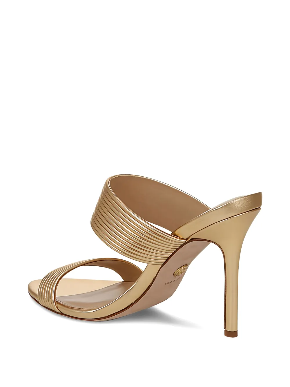 Veronica Beard 100mm Asha Mignon sandals Goud