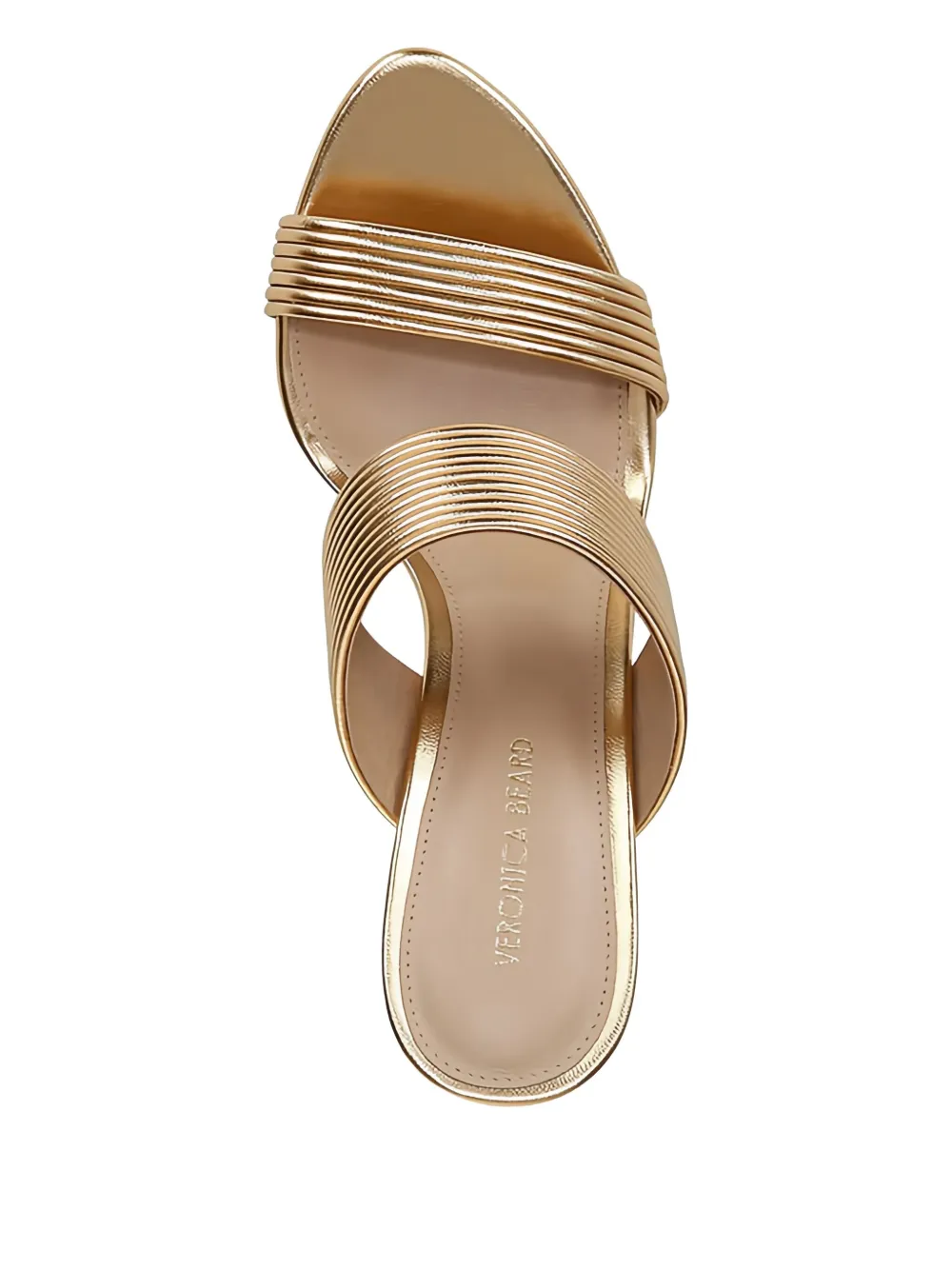 Veronica Beard 100mm Asha Mignon sandals Goud