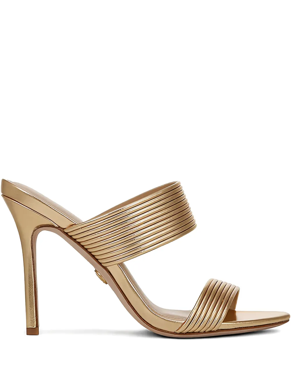 Veronica Beard 100mm Asha Mignon sandals Goud