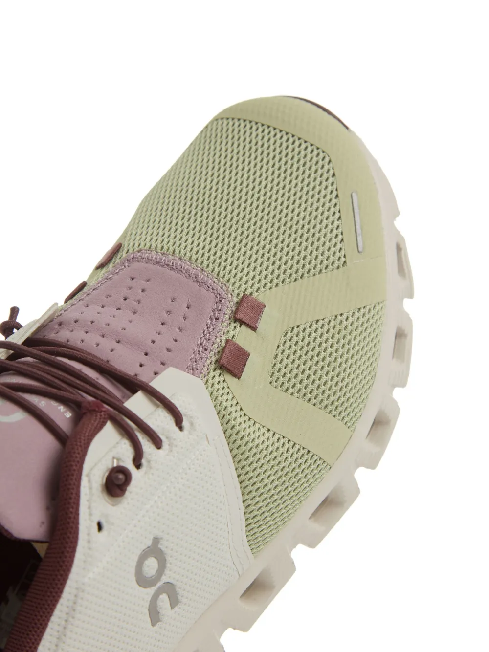 On Running Cloud 5 Mesh Sneakers In Ice/haze