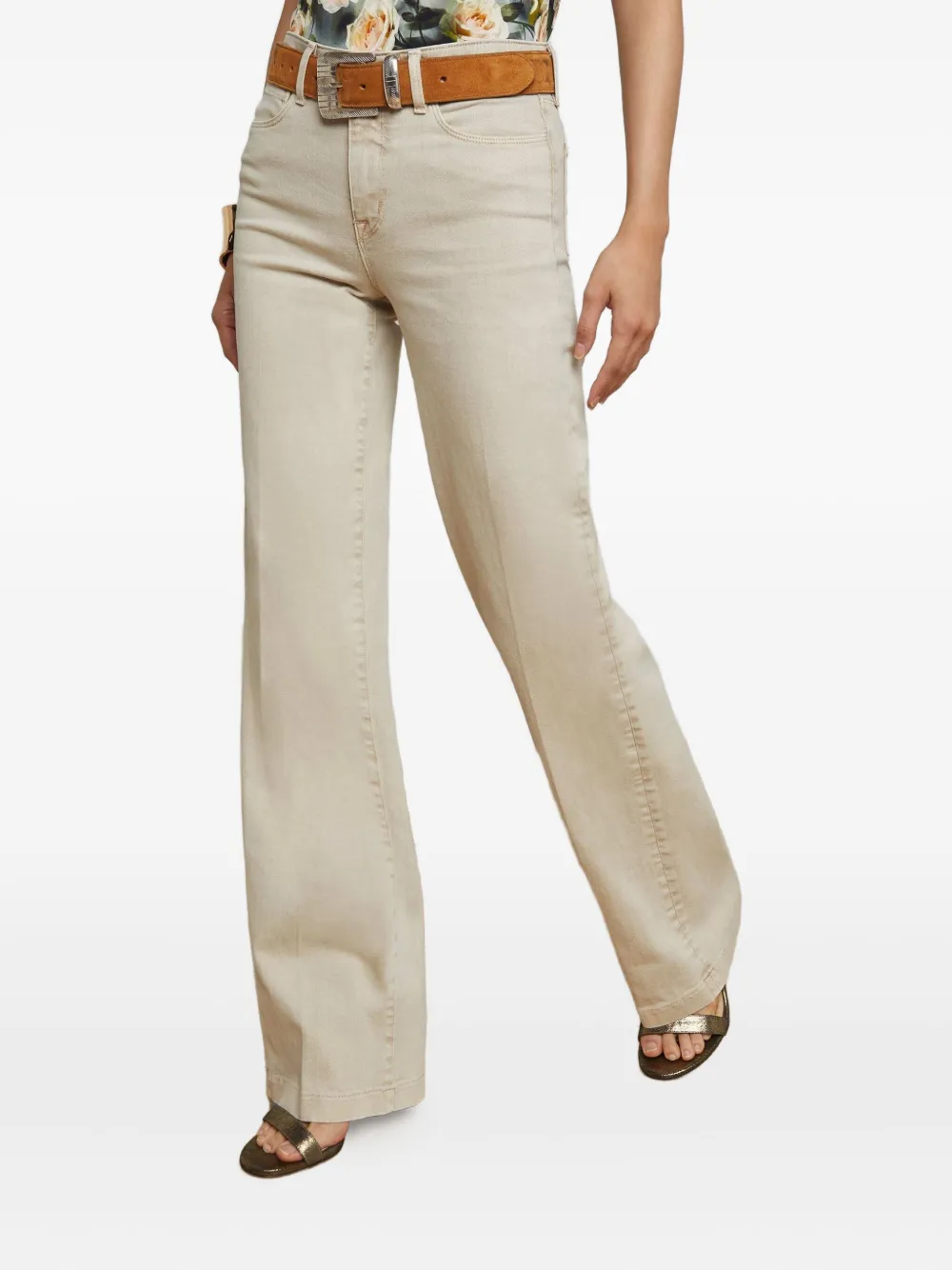 L'Agence Clayton jeans Beige