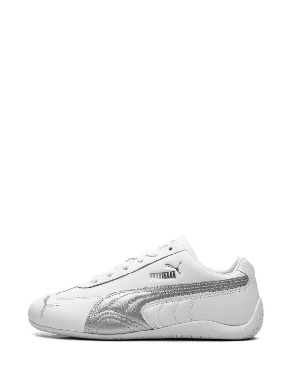国内配送 PUMA SPEEDCAT OG TEAM /WHITE PUMA Speedcat OG Leather Sneakers | White | FARFETCH
