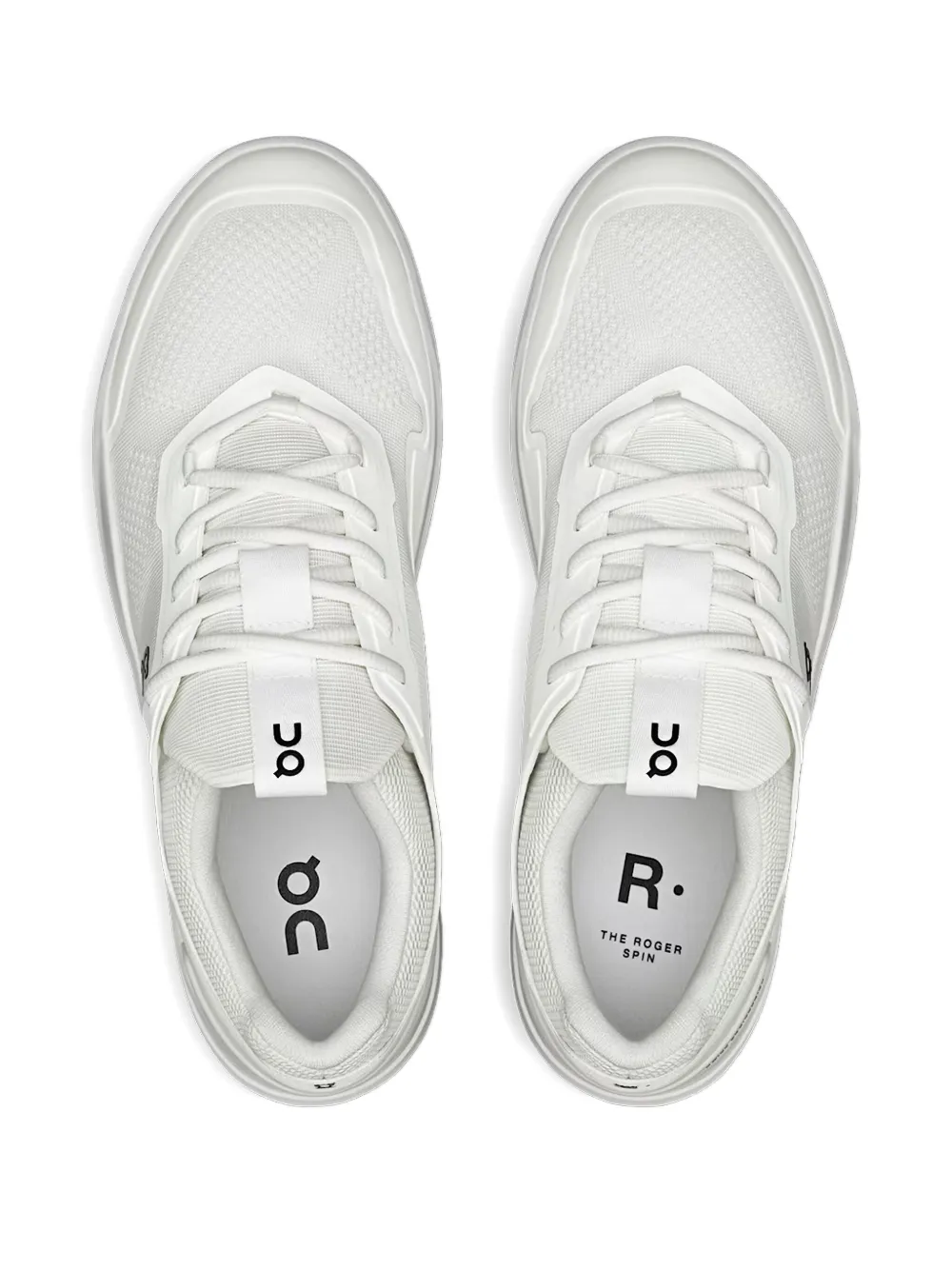 On Running The Roger Spin "White Black" sneakers