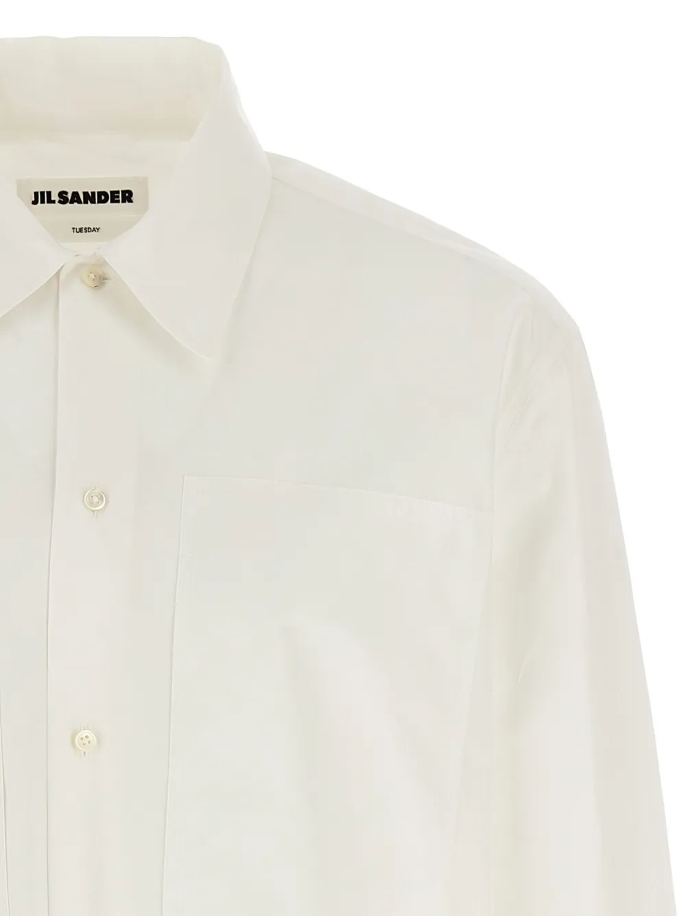 Jil Sander Tuesday A.M. overhemd Wit