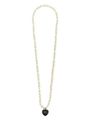 ネックレス・チョーカー Valentino Garavani Collana Valentino Garavani Gold VLogo Chain Choker Necklace