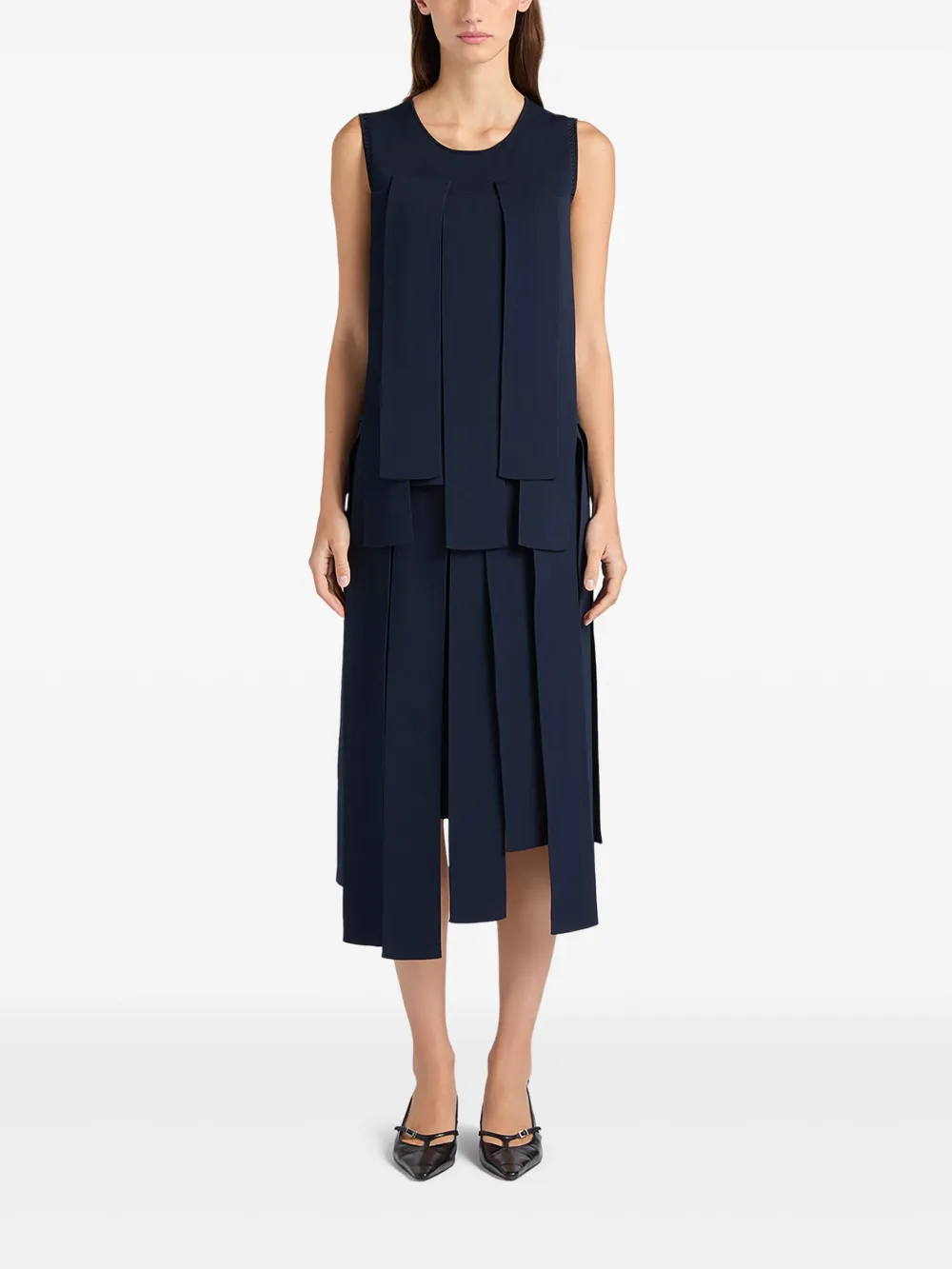 Ports 1961 Asymmetrische rok - Blauw