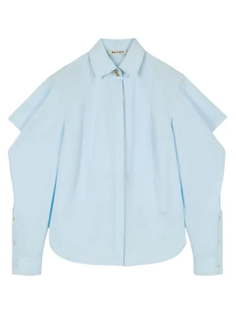 Ports 1961 balloon-sleeved shirt