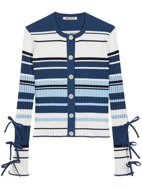 Ports 1961 striped cardigan 