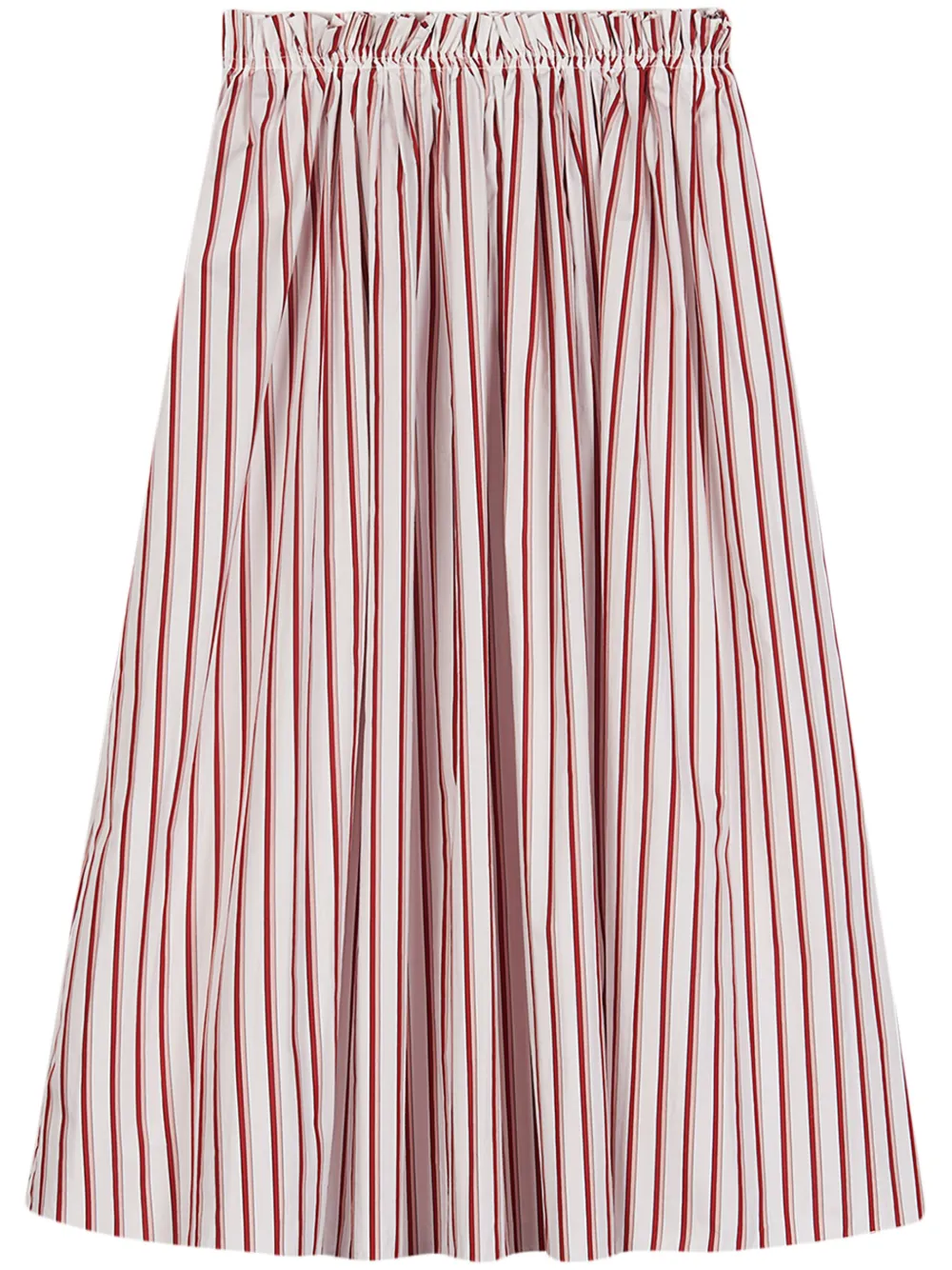 striped skirt