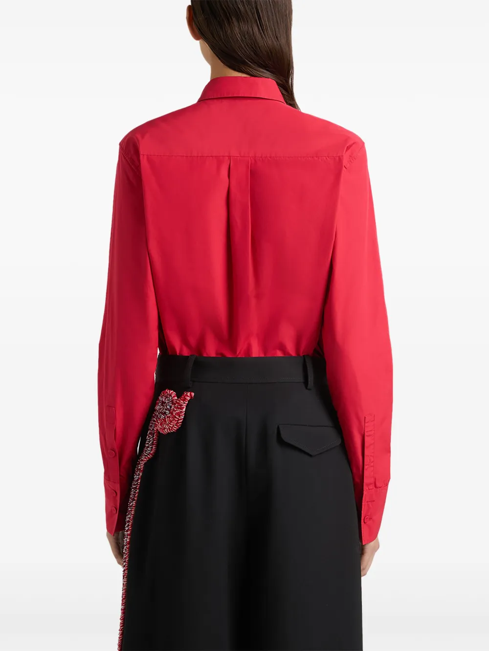 Ports 1961 Verfraaid blouse Rood