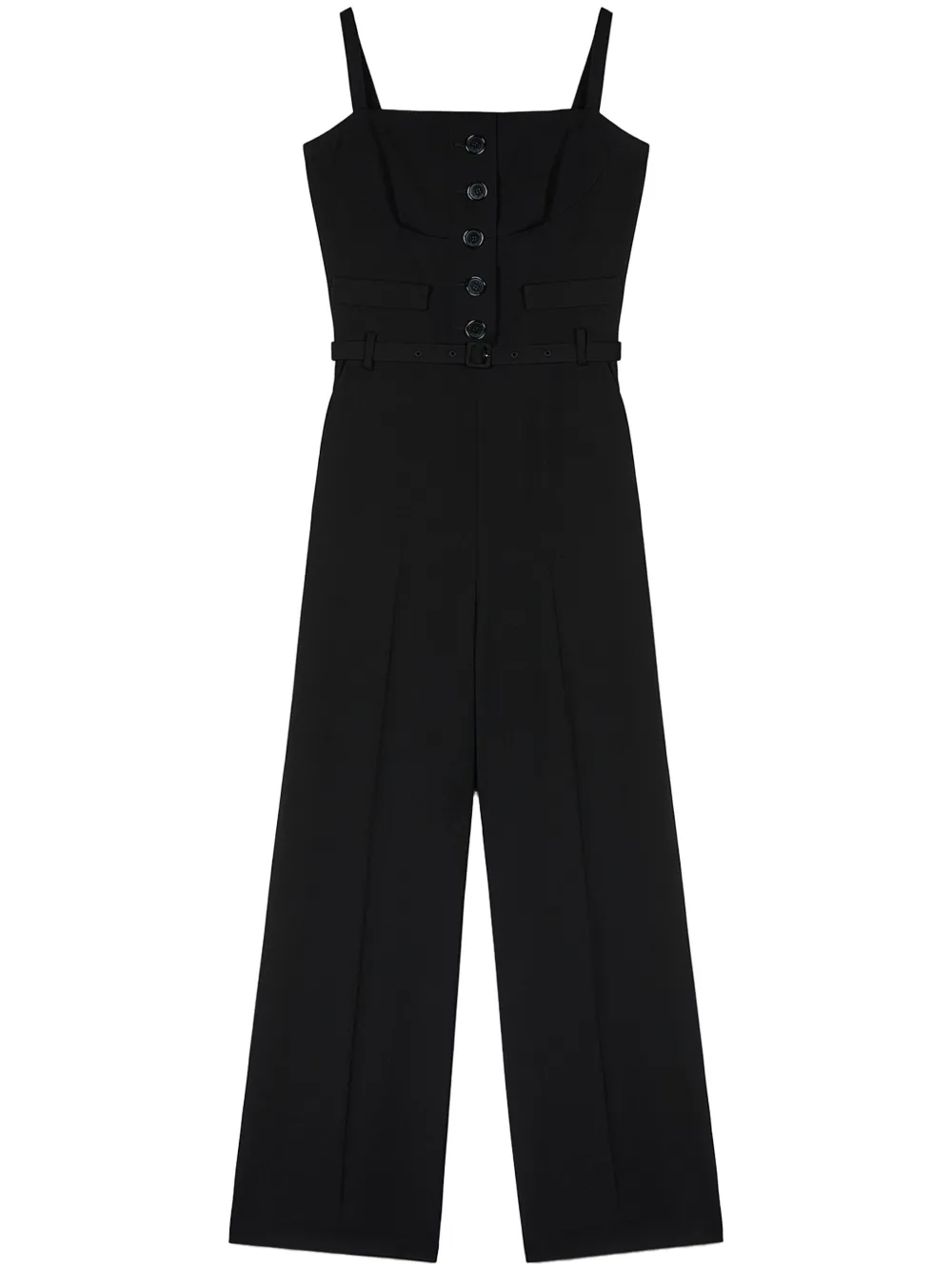 sleeveless jumpsuit