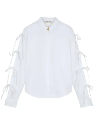 REFINED PORTS 1961 WHITE SHIRT - SHOWCASING DISTINCTIVE CUT