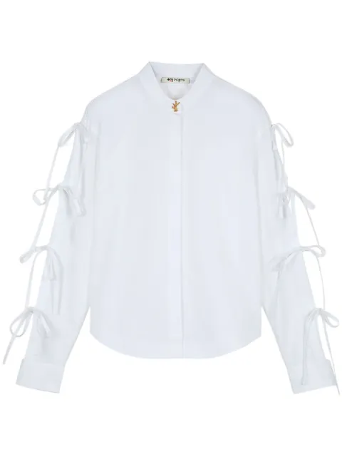 Ports 1961 ribbon-detailing shirt