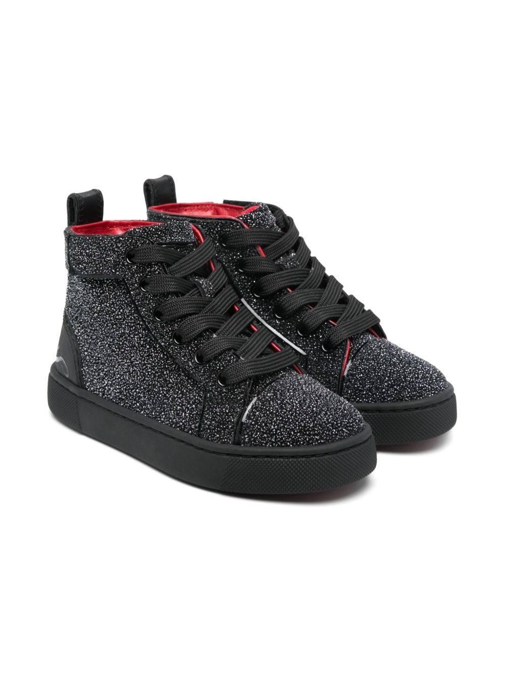 Christian Louboutin Kids Funnytopi sneakers Zwart