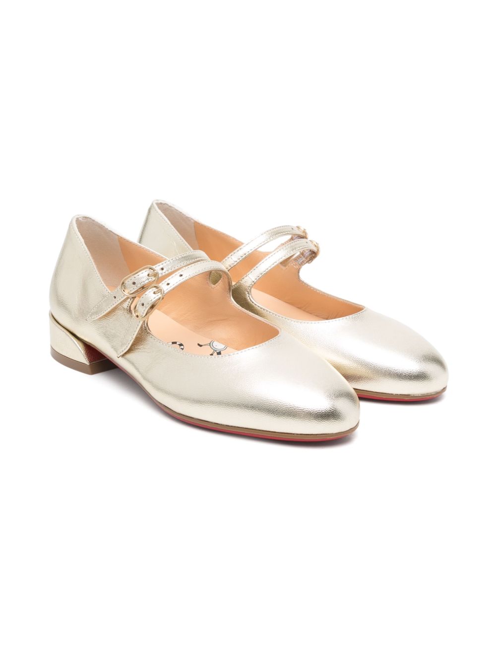 CHRISTIAN LOUBOUTIN JANE FILLE BALLET FLATS