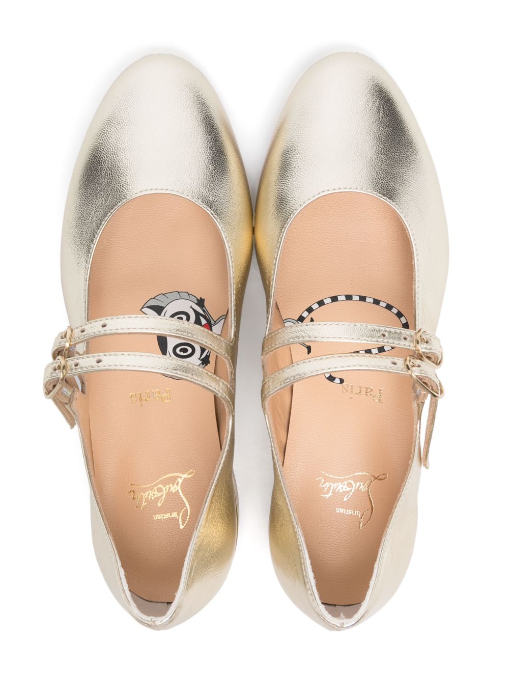 CHRISTIAN LOUBOUTIN JANE FILLE BALLET FLATS