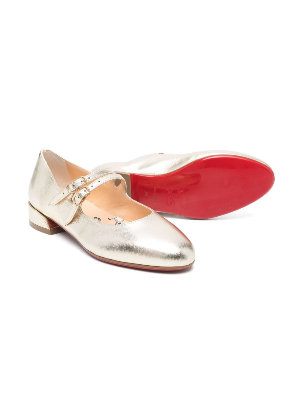 CHRISTIAN LOUBOUTIN JANE FILLE BALLET FLATS