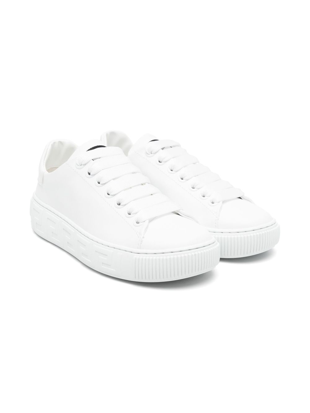 Versace Kids Greca sneakers White