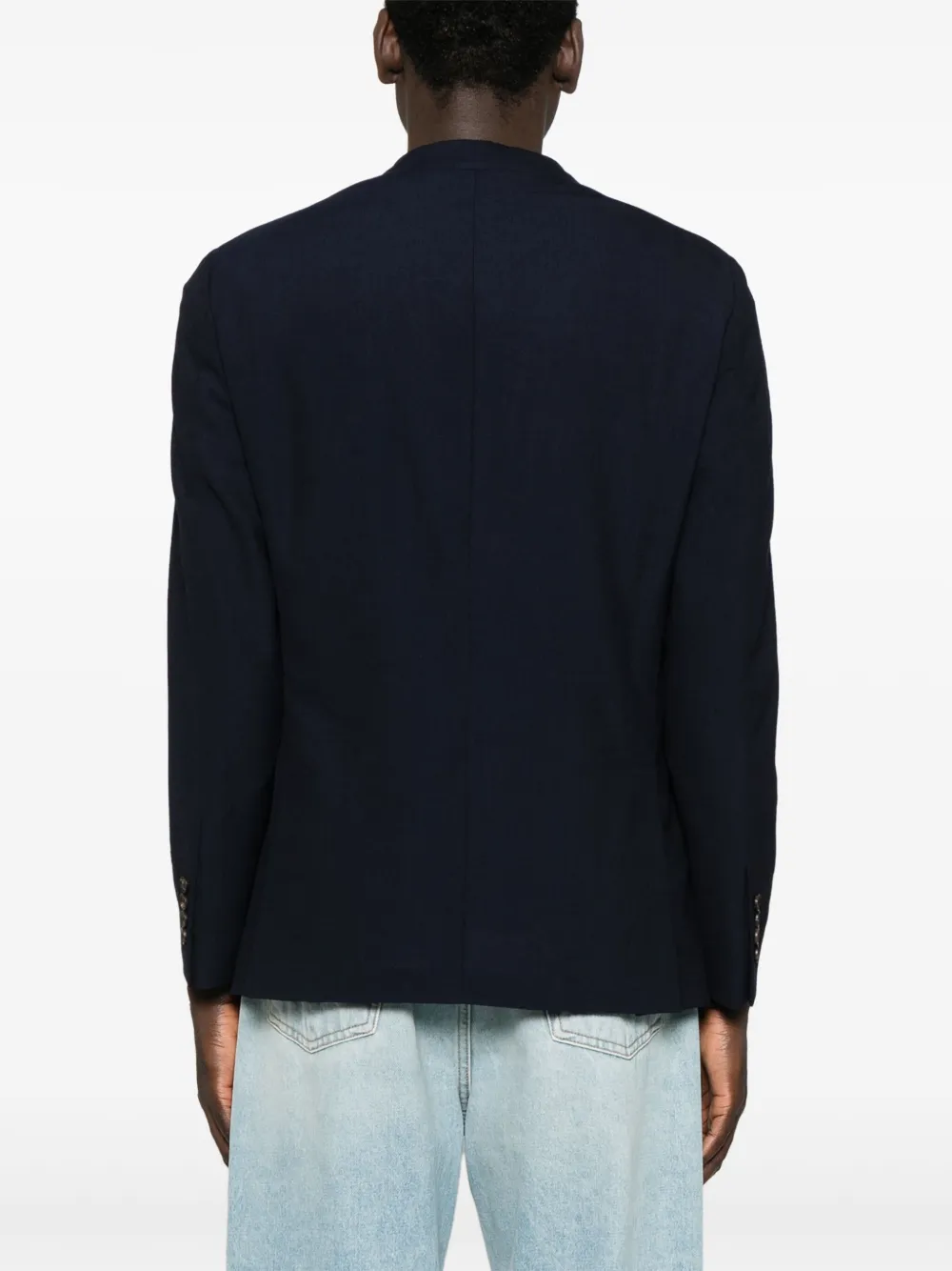 Eleventy Blazer met textuur Blauw
