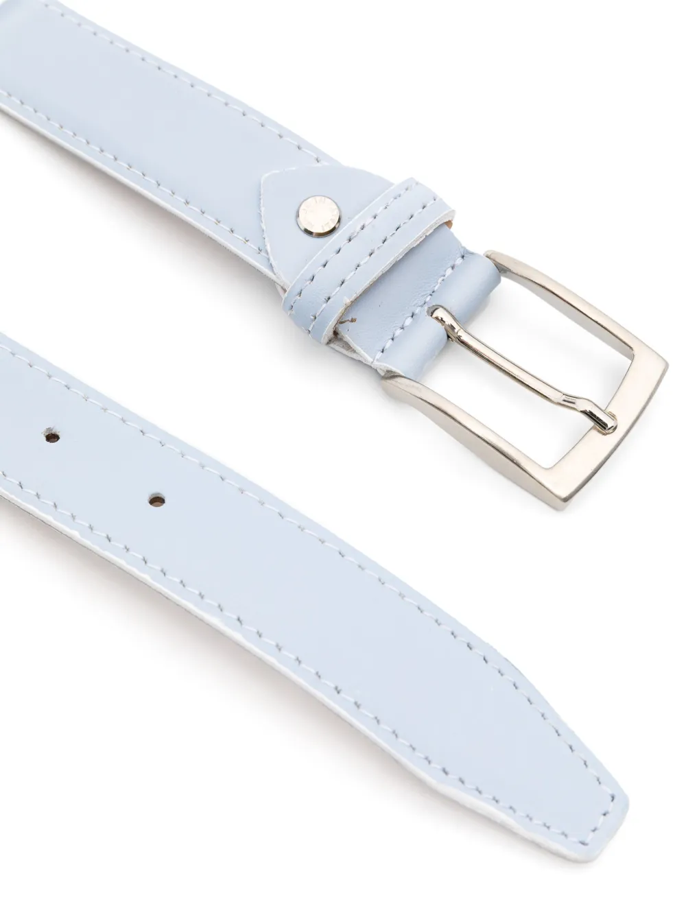 Colorichiari Leren riem - Blauw