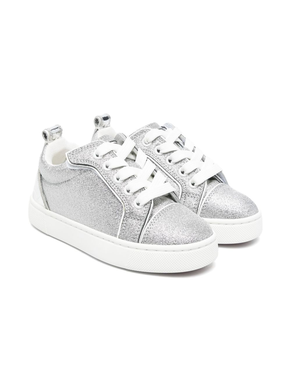 Christian Louboutin Kids Funnyto sneakers Zilver