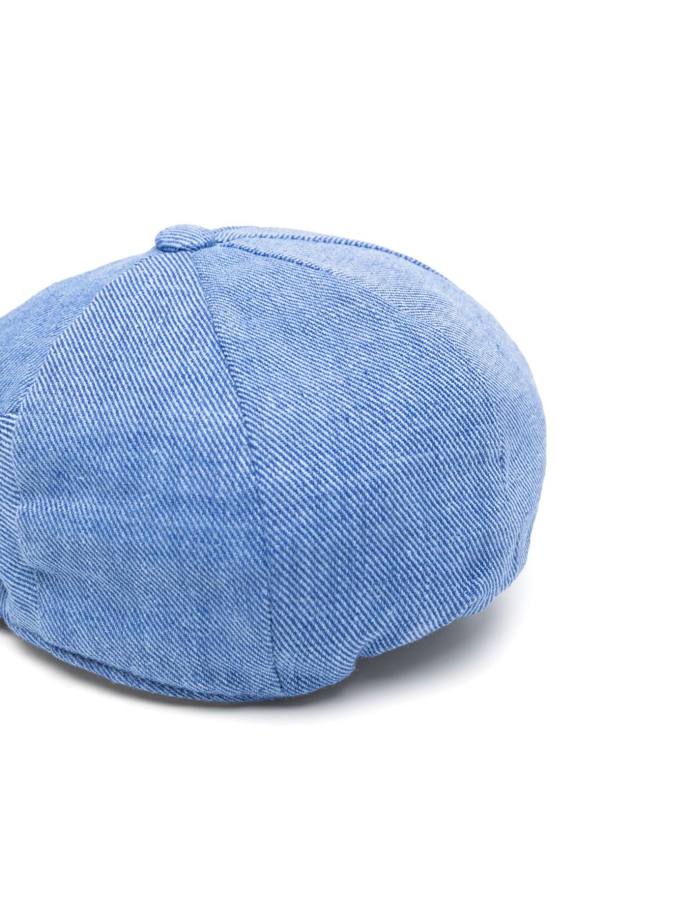 Colorichiari twill baker boy cap - Blue