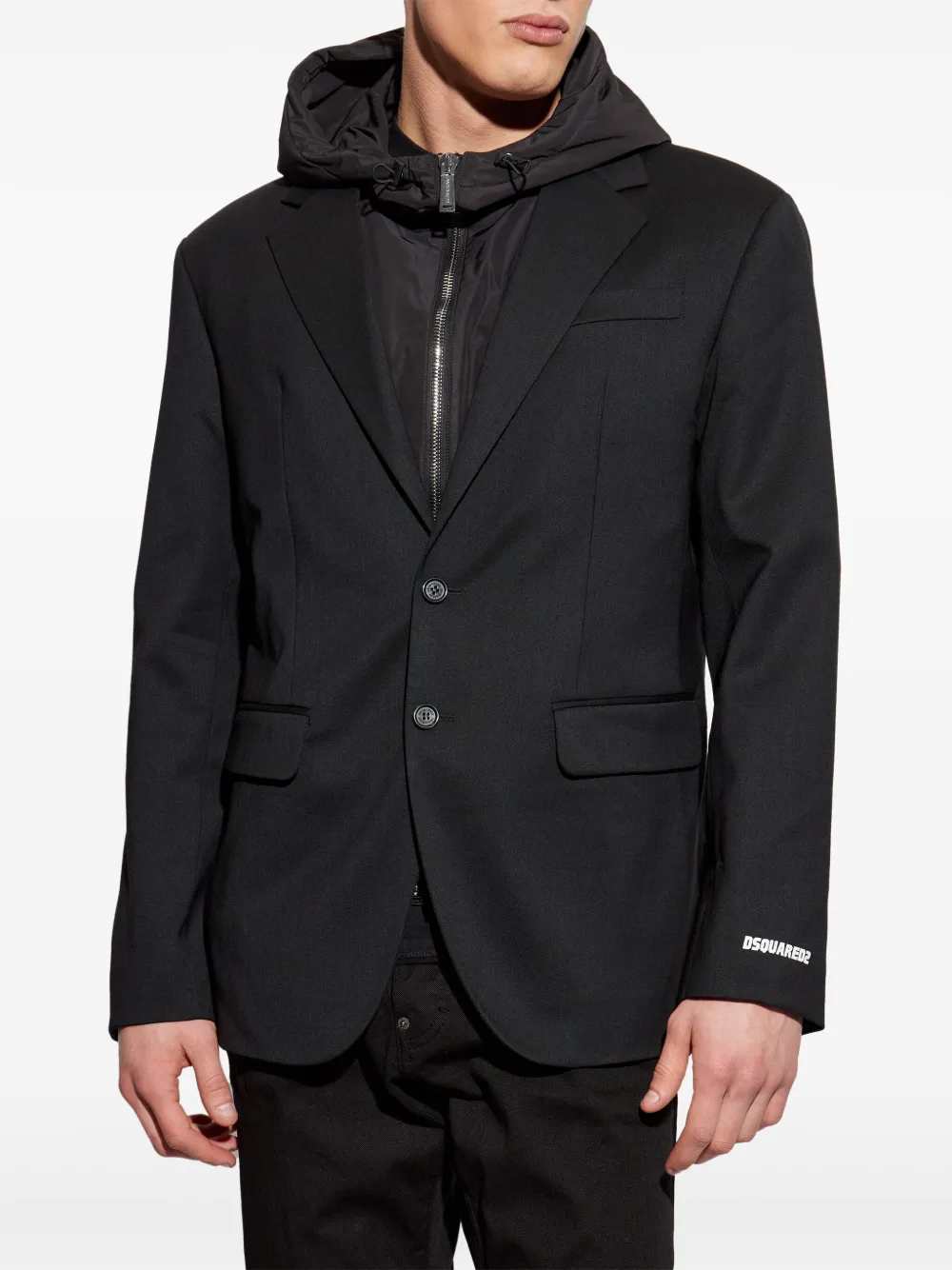 DSQUARED2 LAYERED-DESIGN BLAZER