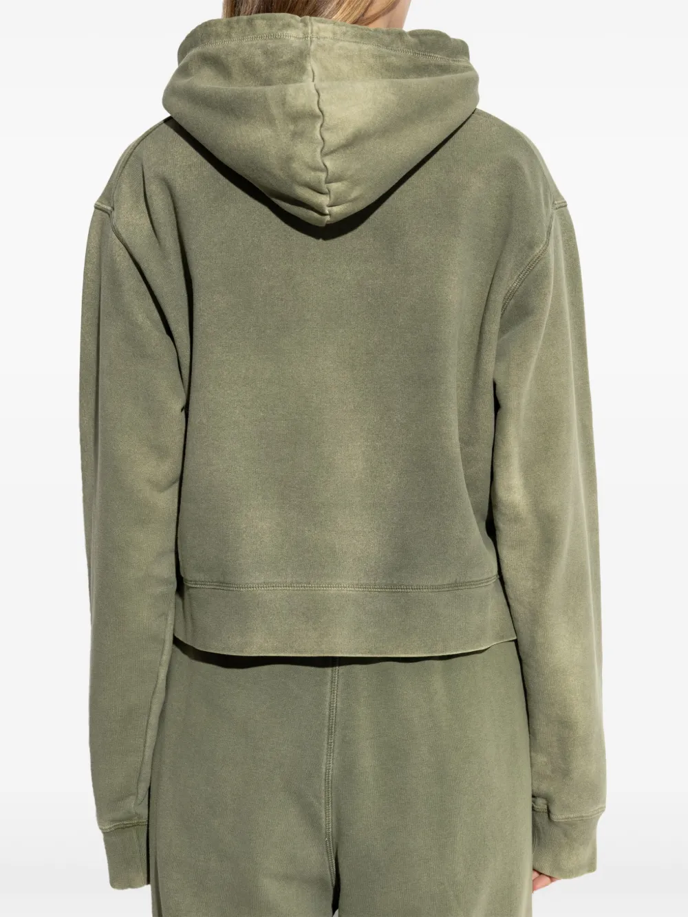 DSQUARED2 Hoodie met geborduurd logo Groen