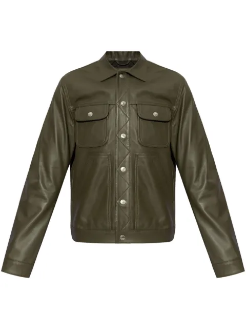 DSQUARED2 chamarra de cuero