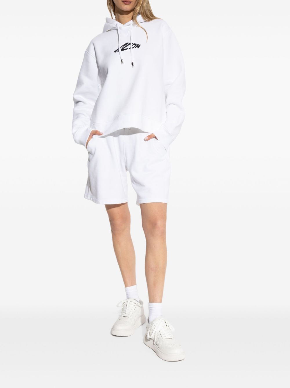 DSQUARED2 Icon hoodie - Wit