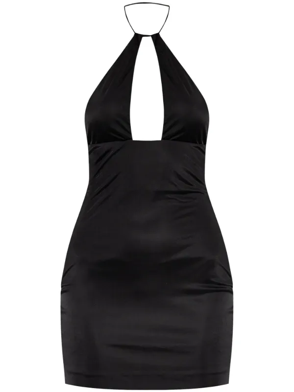 DSQUARED2 カットアウト ミニドレス | ブラック | FARFETCH JP