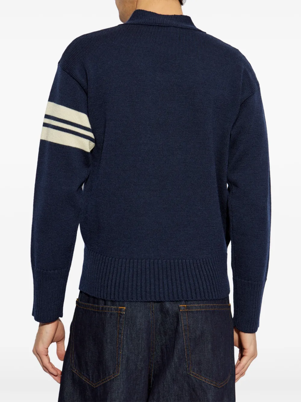 DSQUARED2 Trui met geborduurd logo Blauw