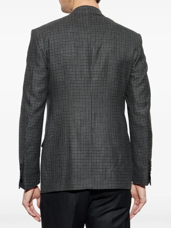 TOM FORD チェック柄ジャケット グレー TOM FORD Atticus Gray Checked Sport Coat Size 46 / 36R U.S.