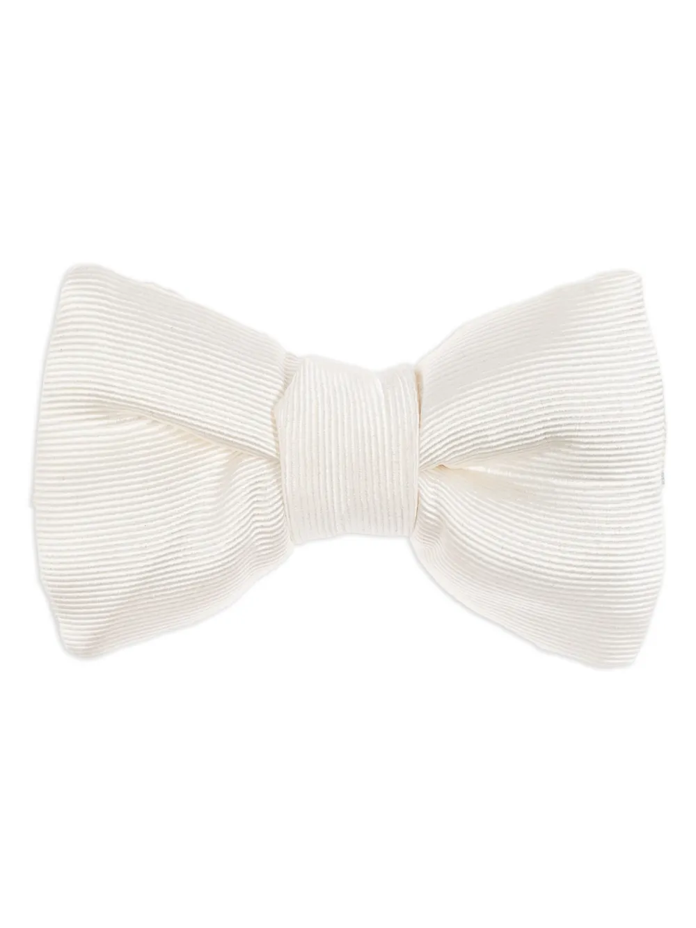TOM FORD ribbed bow | White | Image 1