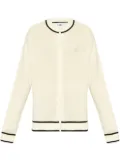 adidas logo-embroidered - White