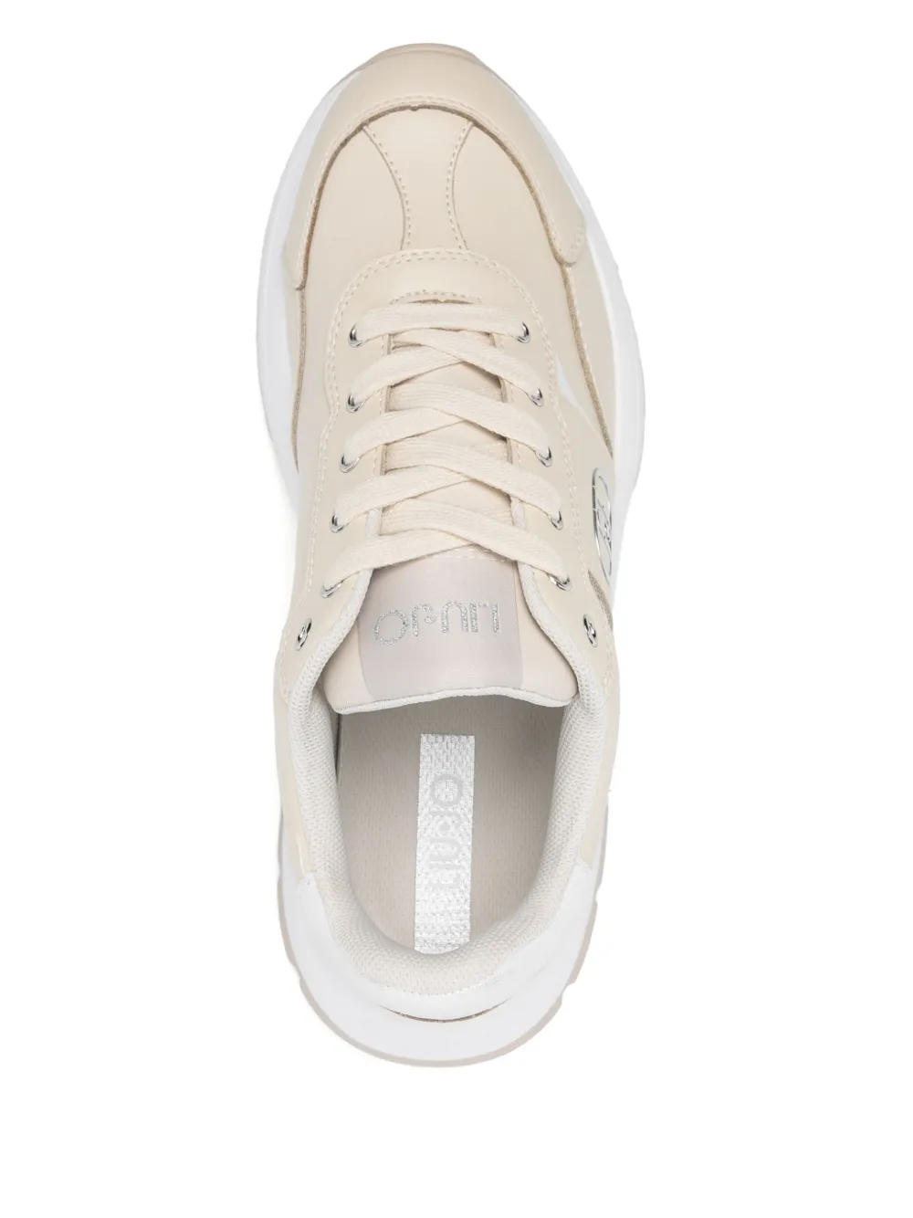 Shop Liu •jo Eva Sneakers In Neutrals