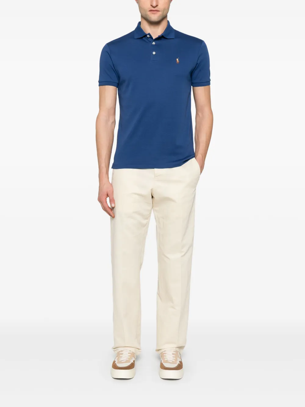 Polo Ralph Lauren Katoenen poloshirt - Blauw