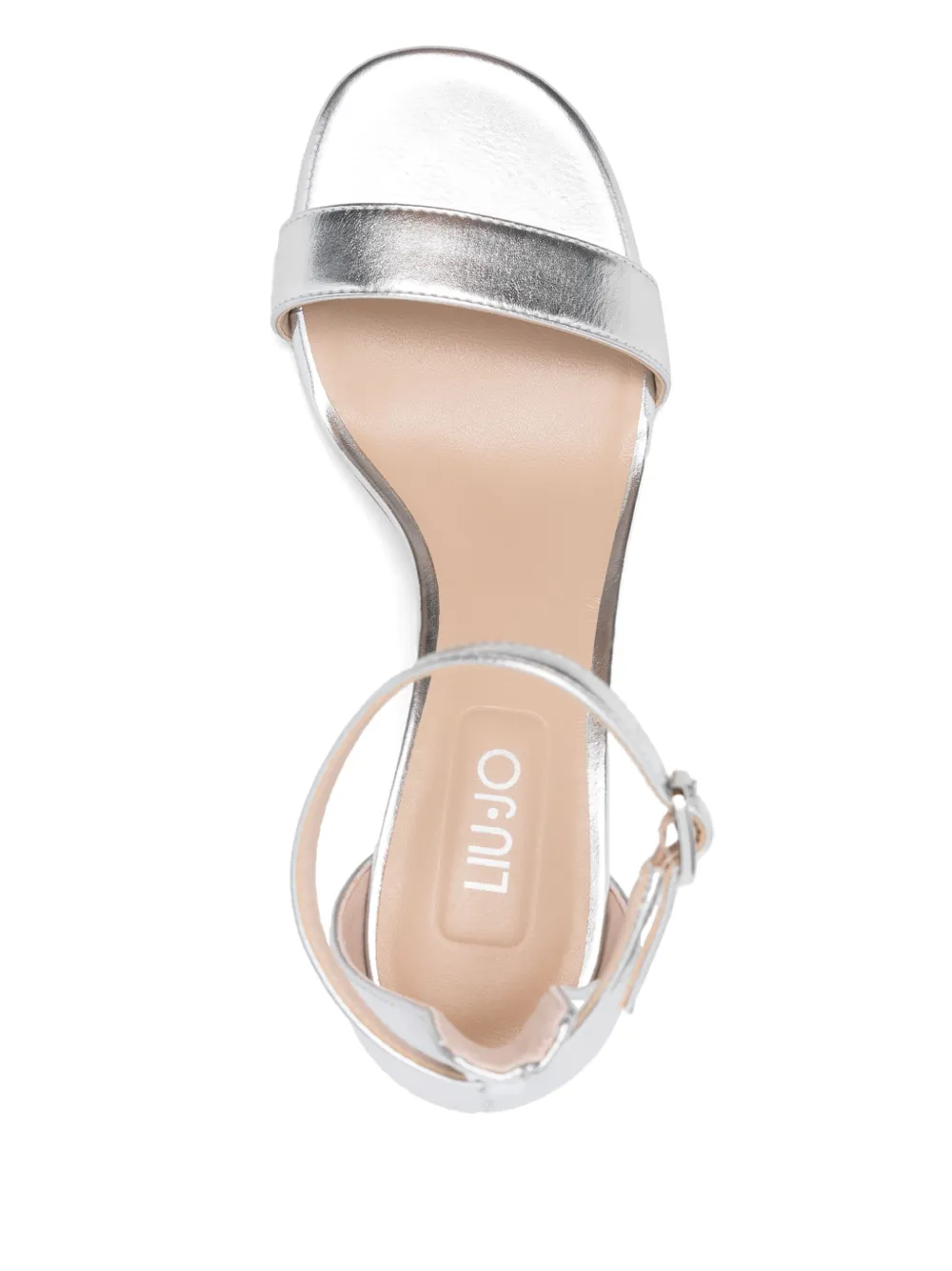 LIU JO 75mm Ale sandals Silver