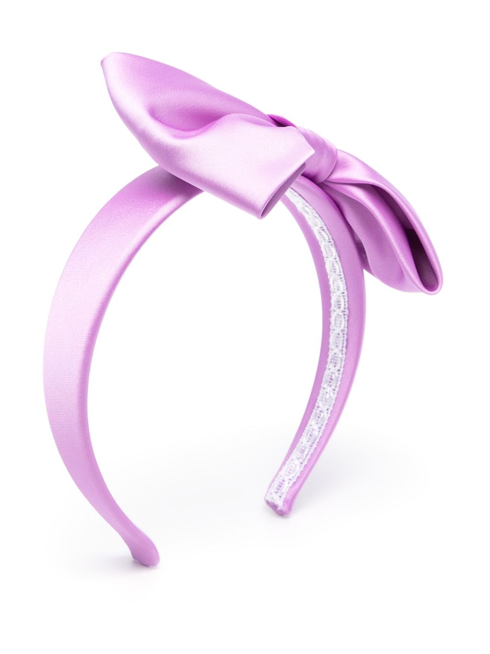 Colorichiari satin headband - Purple