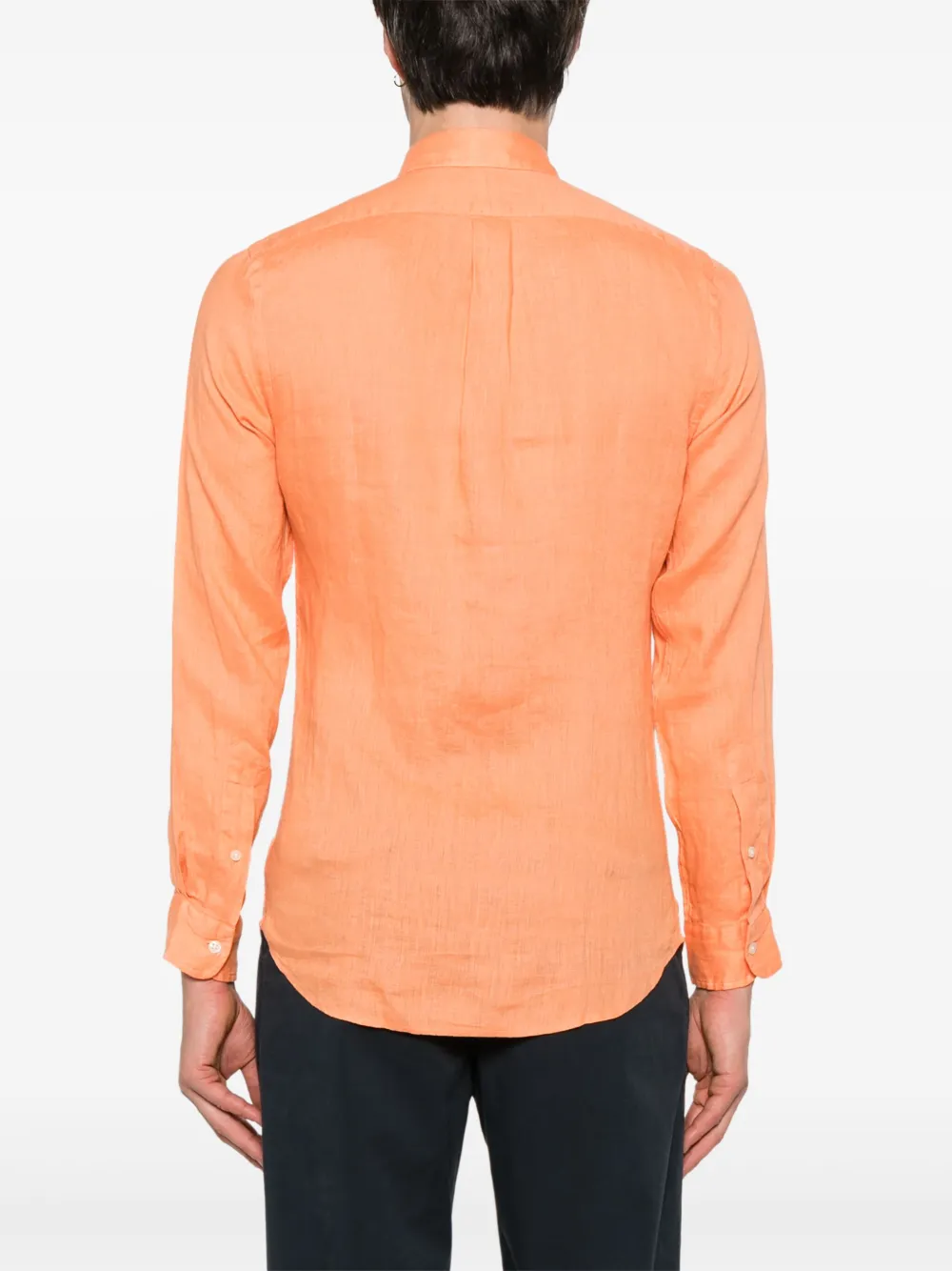 Polo Ralph Lauren Linnen overhemd Oranje