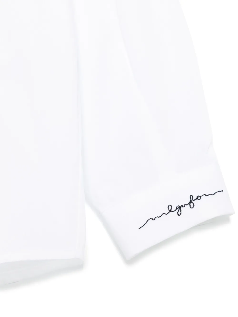 Il Gufo Popeline shirt Wit
