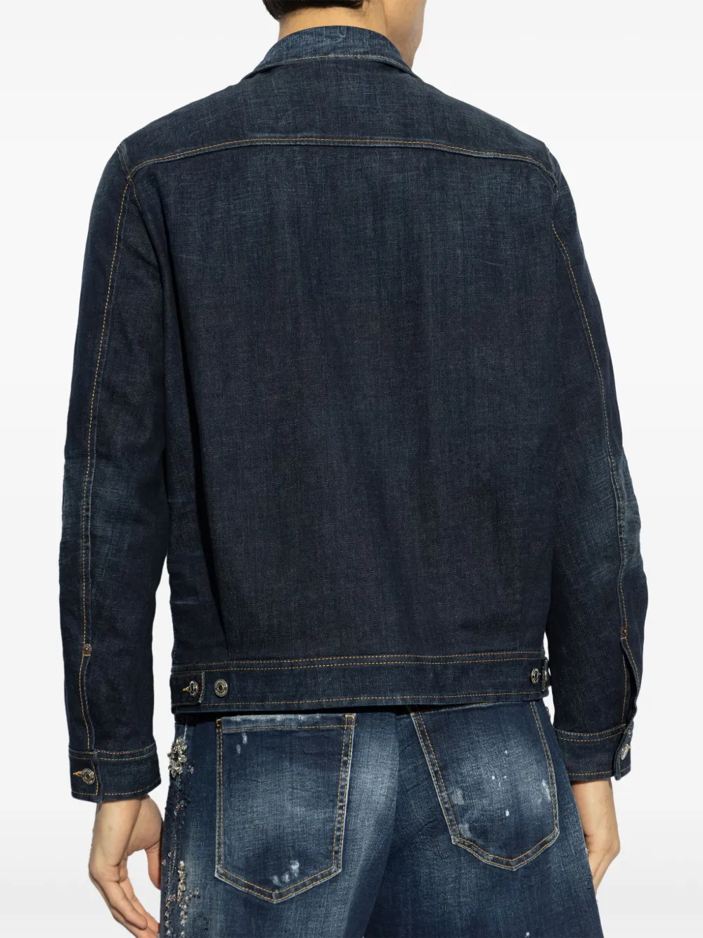 DSQUARED2 デニムジャケット | ブルー | FARFETCH JP DSQUARED2 デニムジャケット | ブルー | FARFETCH JP
