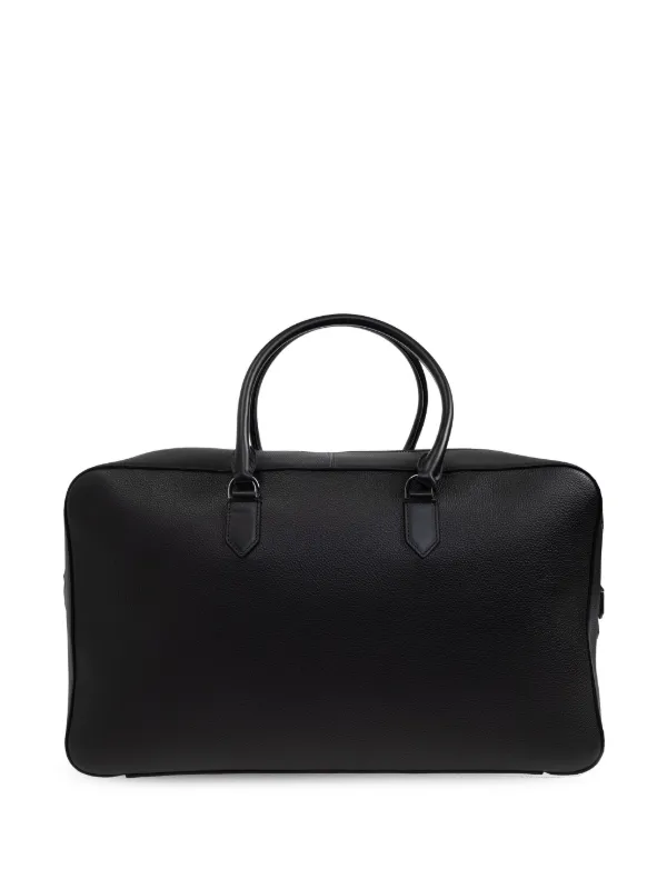 TOM FORD Leather Holdall Black FARFETCH IN