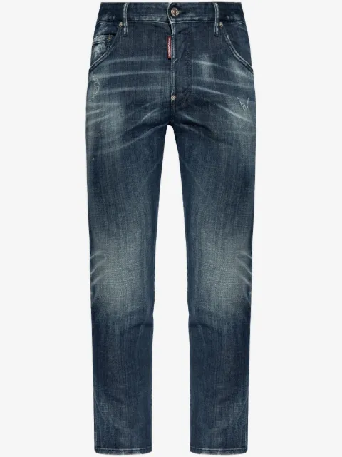 DSQUARED2 whiskering-effect skinny jeans
