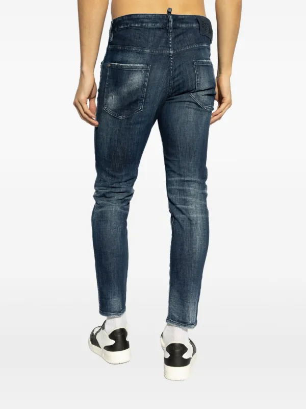 DSQUARED2 スキニージーンズ | ブルー | FARFETCH JP