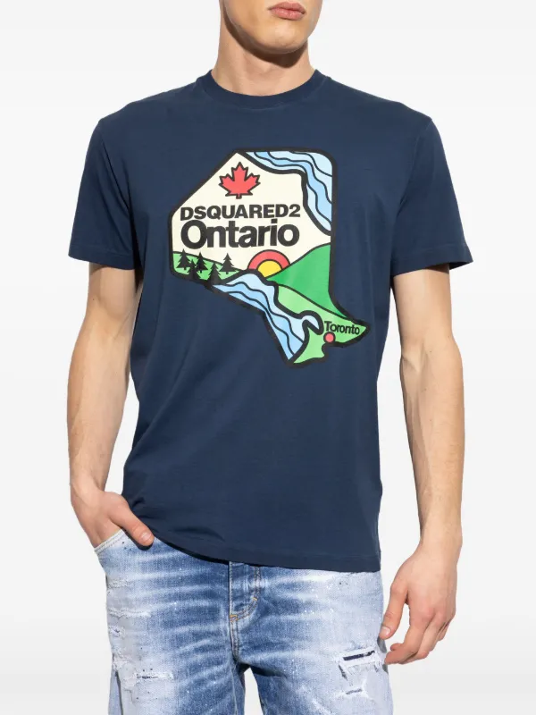 DSQUARED2 logo-print T-shirt | FARFETCH