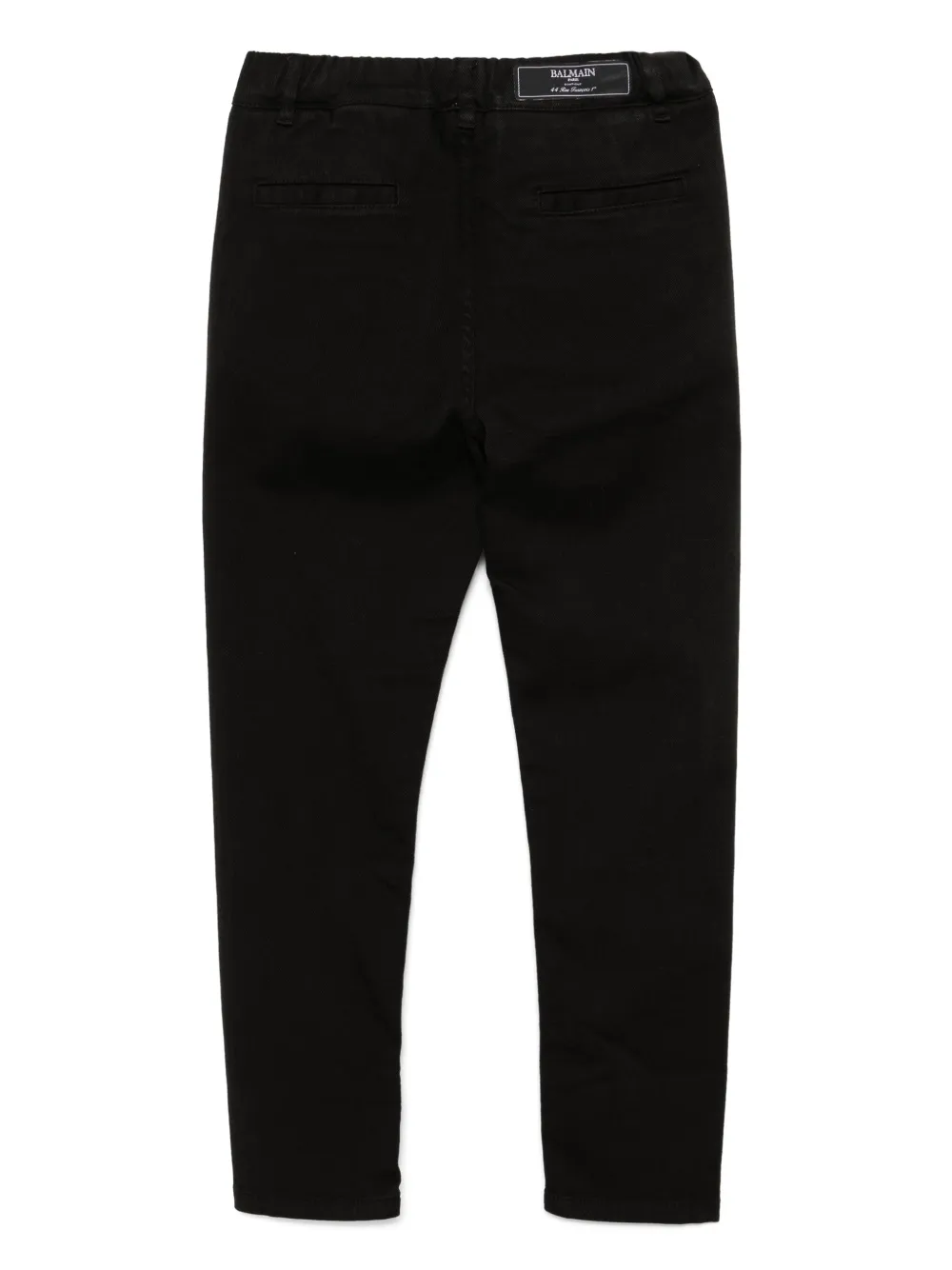 Balmain Kids Straight broek Zwart
